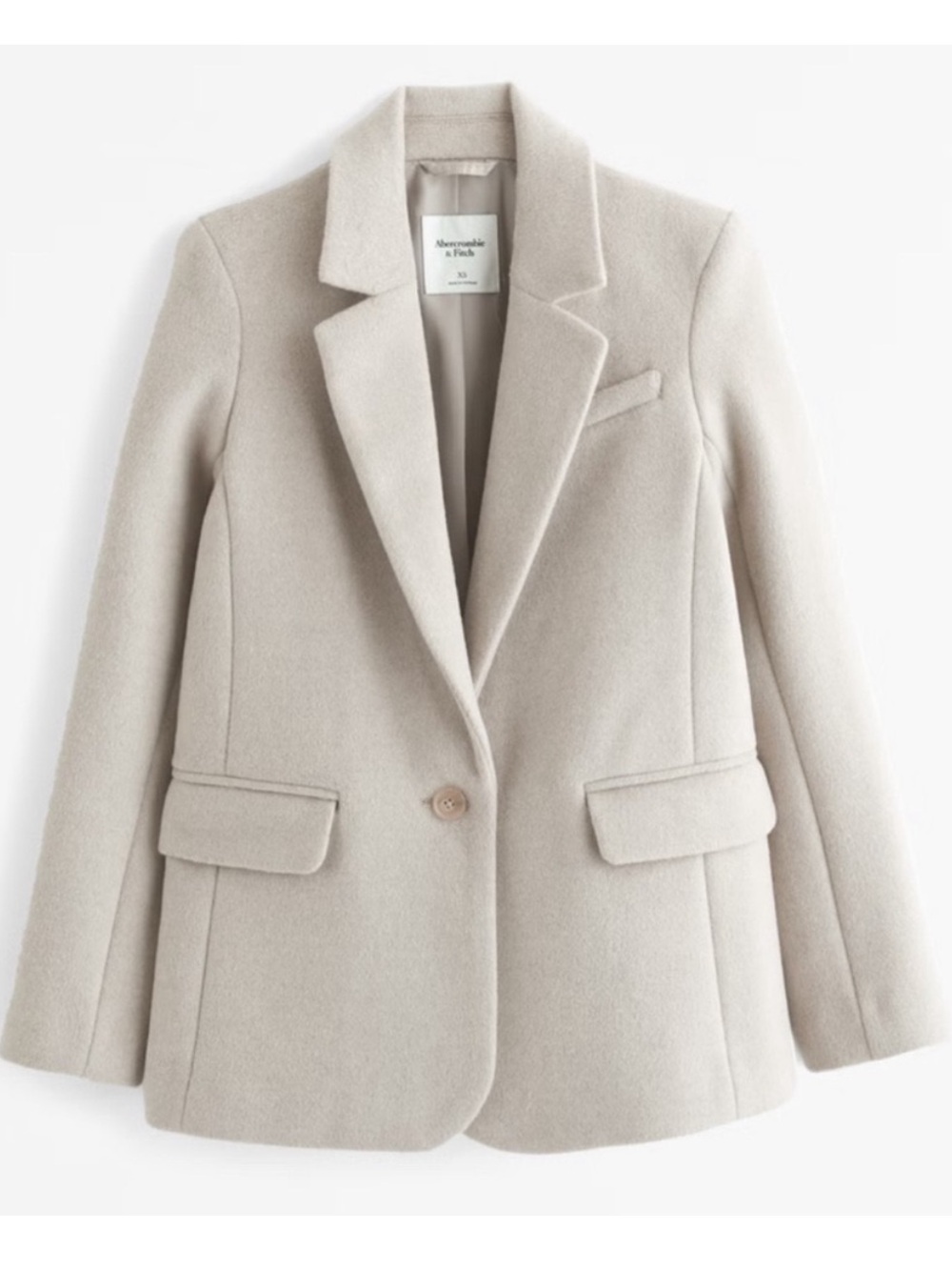 Abercrombie & Fitch Wool Blend Blazer